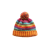Toddler Winter Hat Colored horizontal stripes