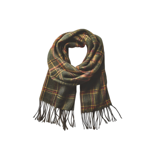 Knitted scarf for children, British style