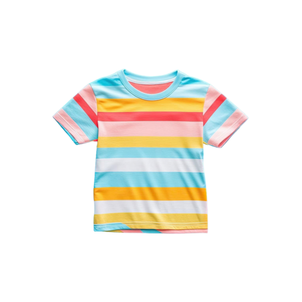 Toddler colorful striped T-shirt