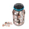 Syenll Digital Counting Piggy Bank, 1.8L Large Coin Counter with LCD Display Money Saving Jar for Kids Gift