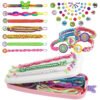 Syenll Friendship Bracelet Making Kit, DIY Art Carfts Toy for Girls, 189 Pcs Friendship Jewelry Making Set for Christmas Birthday Gifts