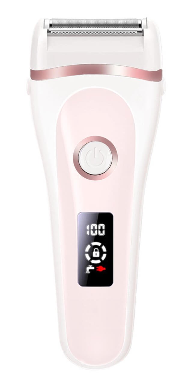 Syenll Electric Shaver for Women, IPX6 Waterproof Cordless Lady Razor, USB Rechargeable Body Hair Remover for Leg Arm Bikini Underarms, Pink