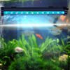 Aquarium Light, 9.8" LED Fish Tank Lights, RGB Colored Changing Underwater Submersible LED Light with 12 LED for Small Fish Tank