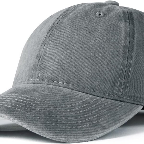 Yoglam Men's & Women's Washed Cotton Baseball Cap, Low Profile Adjustable Golf Dad Hat