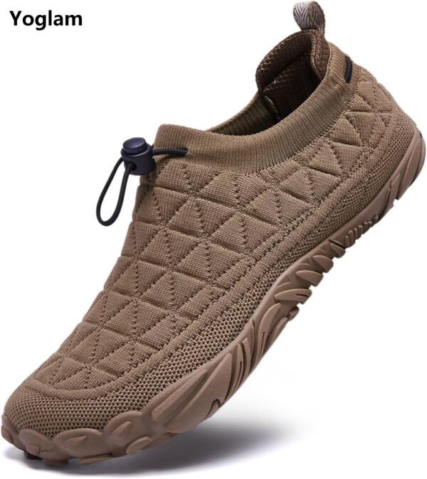 Yoglam Women & Men's Wide Toe Barefoot Shoes, Zero Drop Lightweight Casual Sneakers