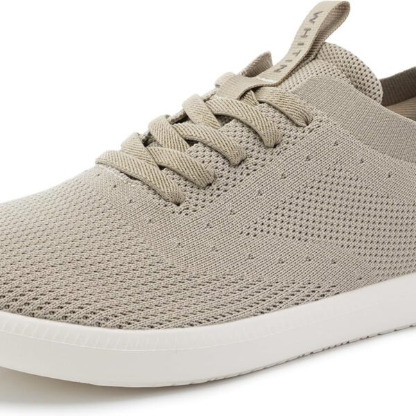 Yoglam Men's Zero Drop Wide Toe Box Casual Dress Sneakers, Knit Mesh Oxford Shoes